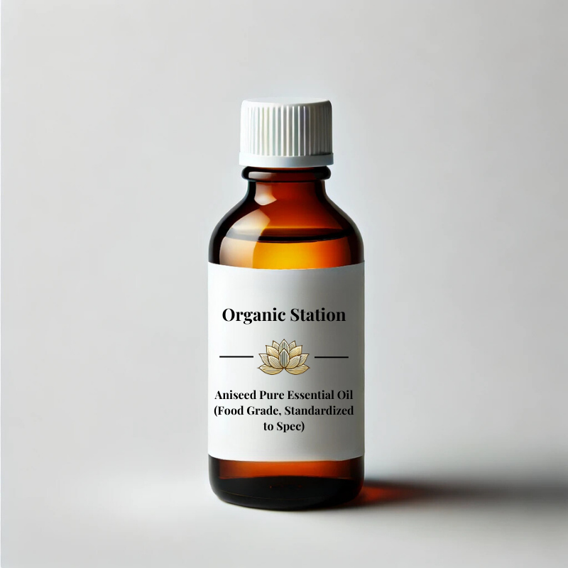 Product image of Organic Station Aniseed Pure Essential Oil (Food Grade, Standardized to Spec)