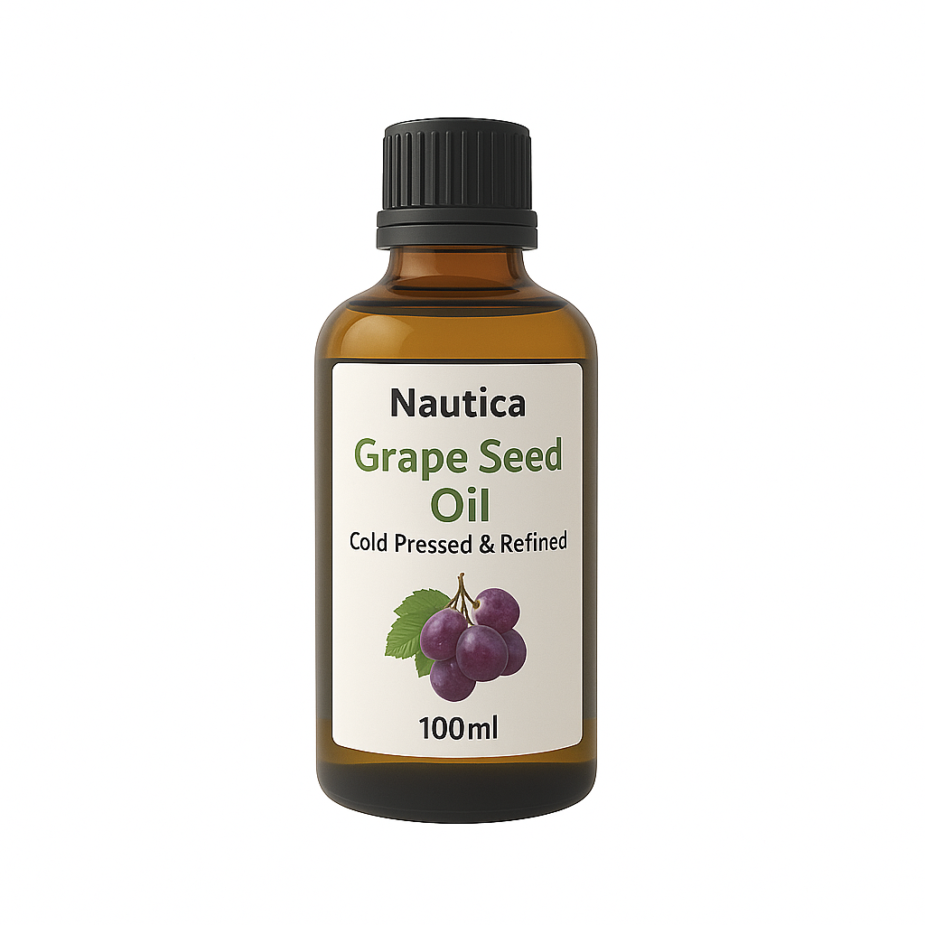 Product image of Nautica Organics - Grape Seed Culinary Oil Cold Pressed & Refined 100ml