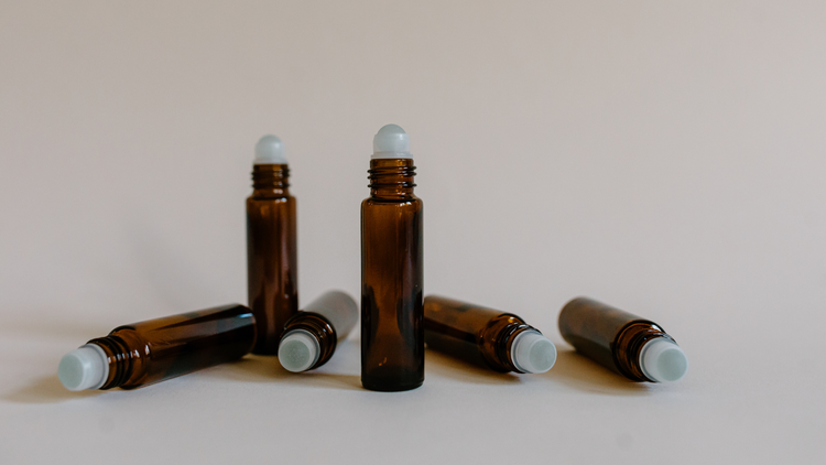 Glass Roll On Bottles