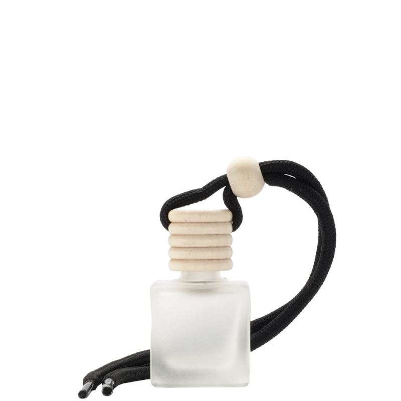 10ml Square Frosted Diffuser Bottle With Cap & Tassels