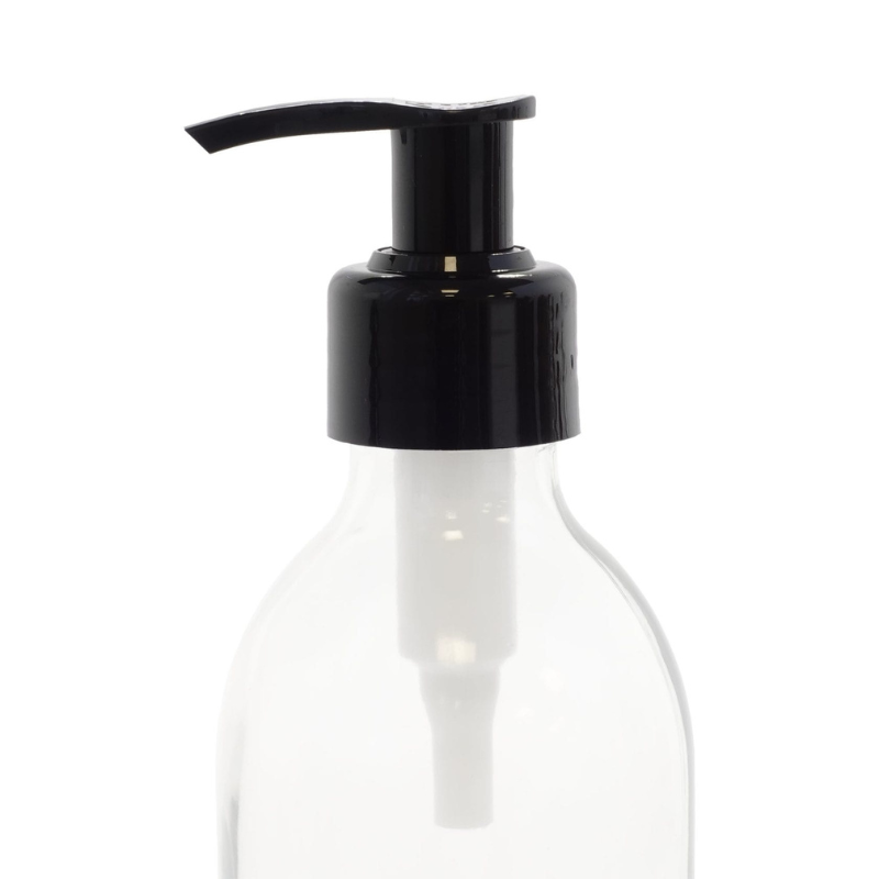Black Smooth Lotion Pump Dispenser 28/410