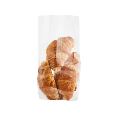Clear PLA Gusseted Bag – Eco-Friendly & Compostable (100 Units)