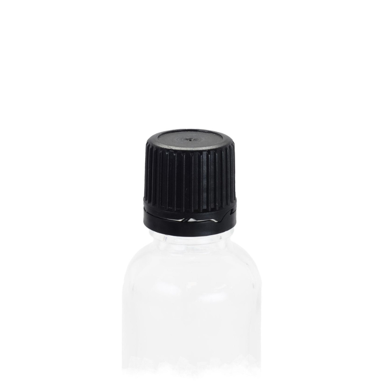 Product image of Dropper Cap Fast Flow Black 18mm Neck