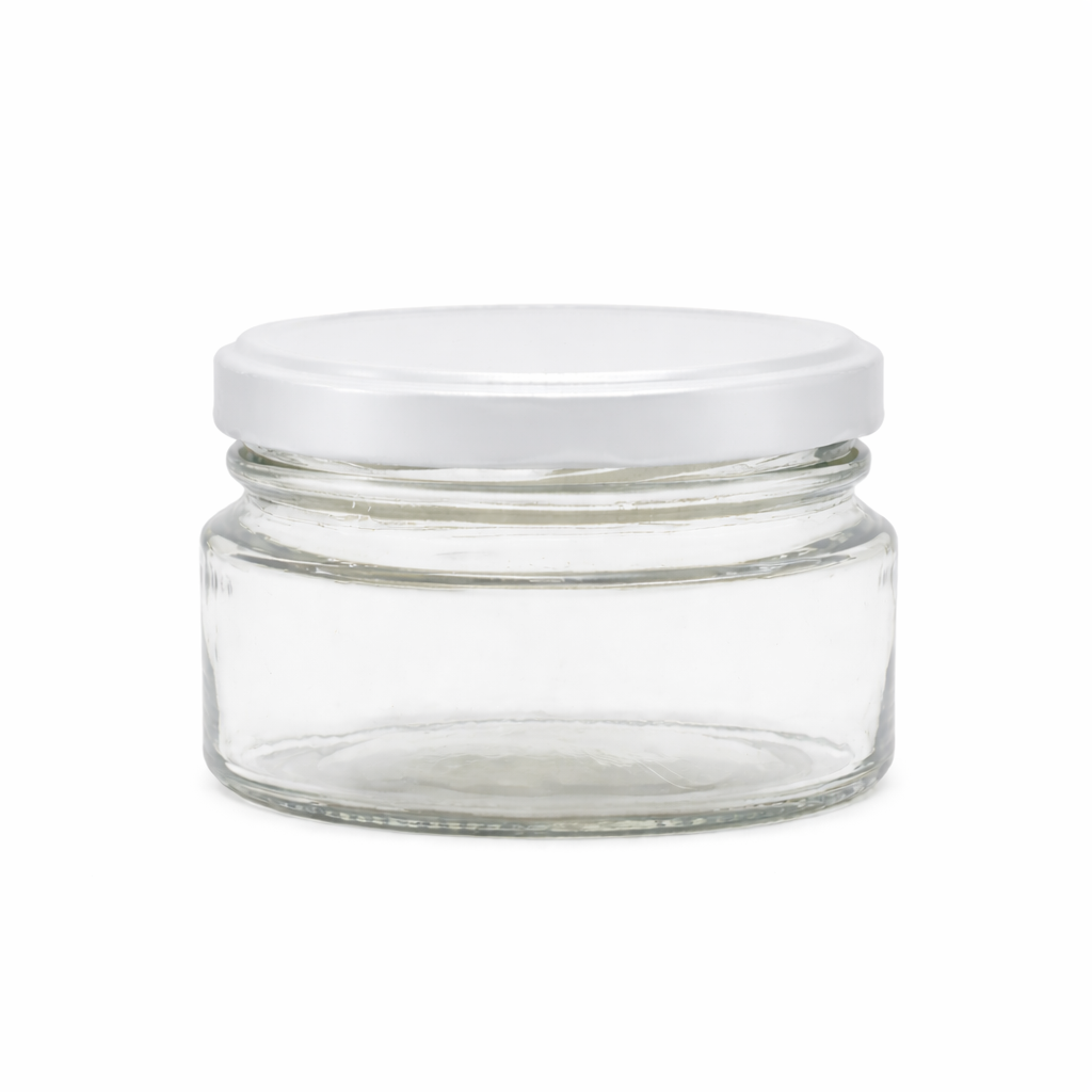 200ml Clear Multipurpose Jar With Cap