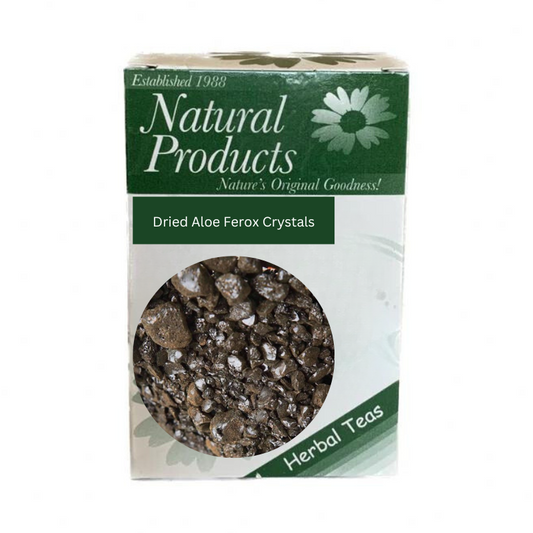 Dried Aloe Ferox Crystals - Bulk - (Powdered/Ground)