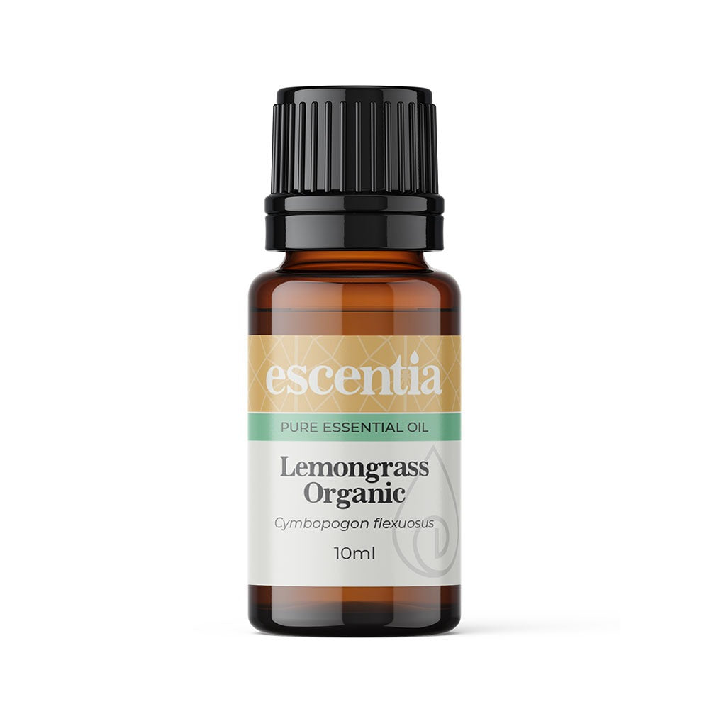 Escentia Lemongrass Organic Essential Oil Cymbopogon flexuosus