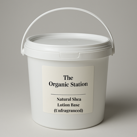 Organic Station Natural Shea Lotion Base (Unfragranced) - 1kg